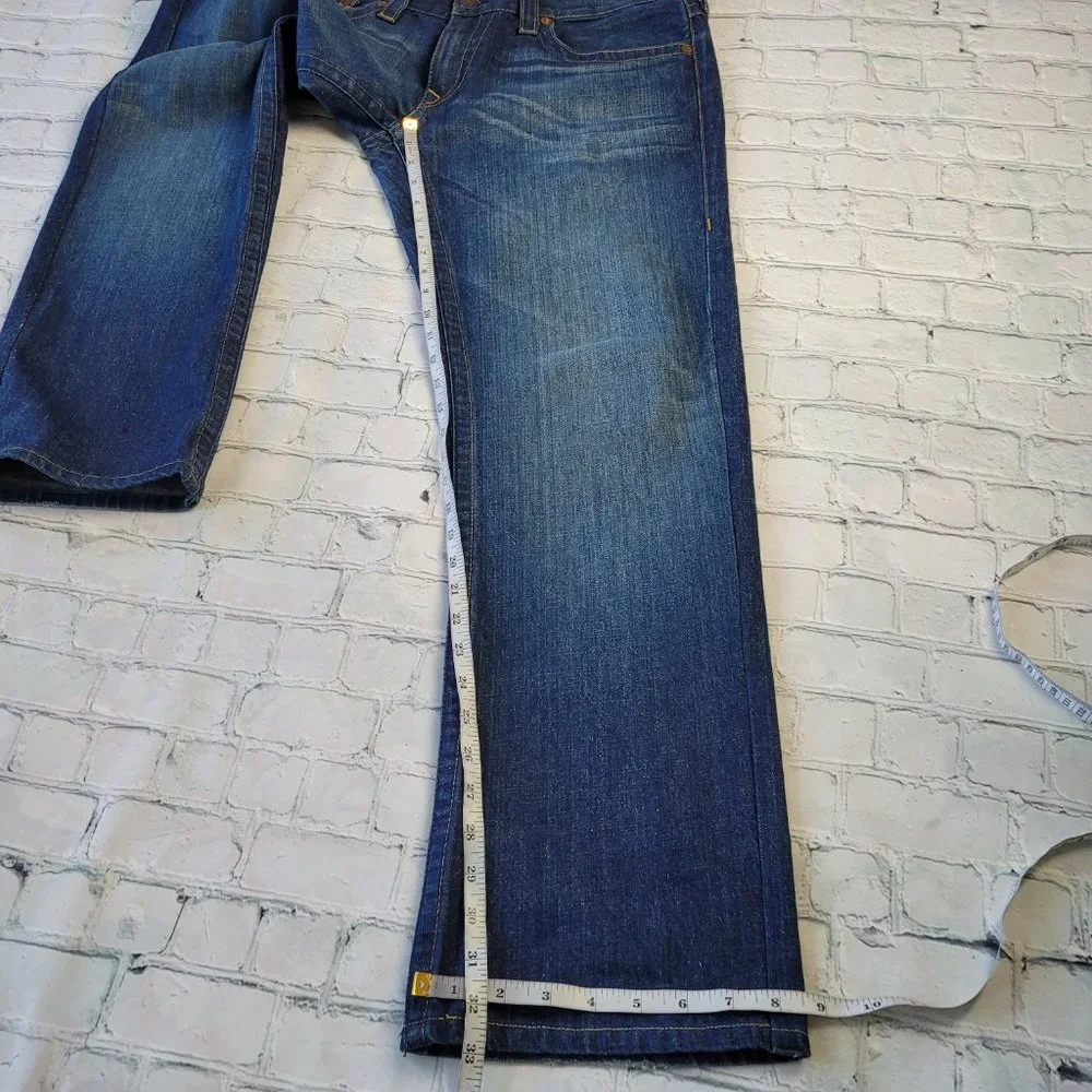 ✅ True Religion Blue Billy relaxed bootcut jeans size 36